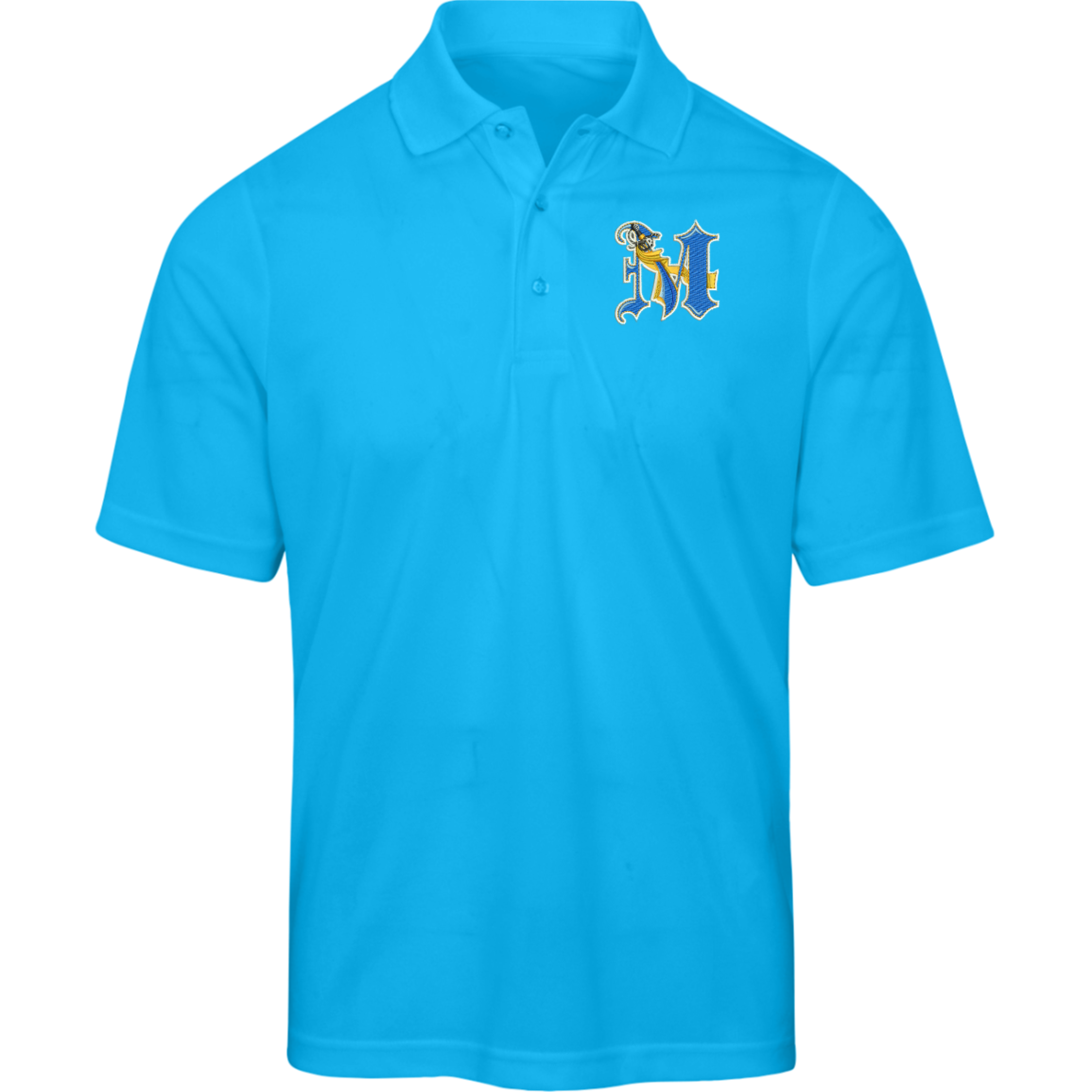 Mays Old English M 88181 Core 365 Mens Origin Pique Polo
