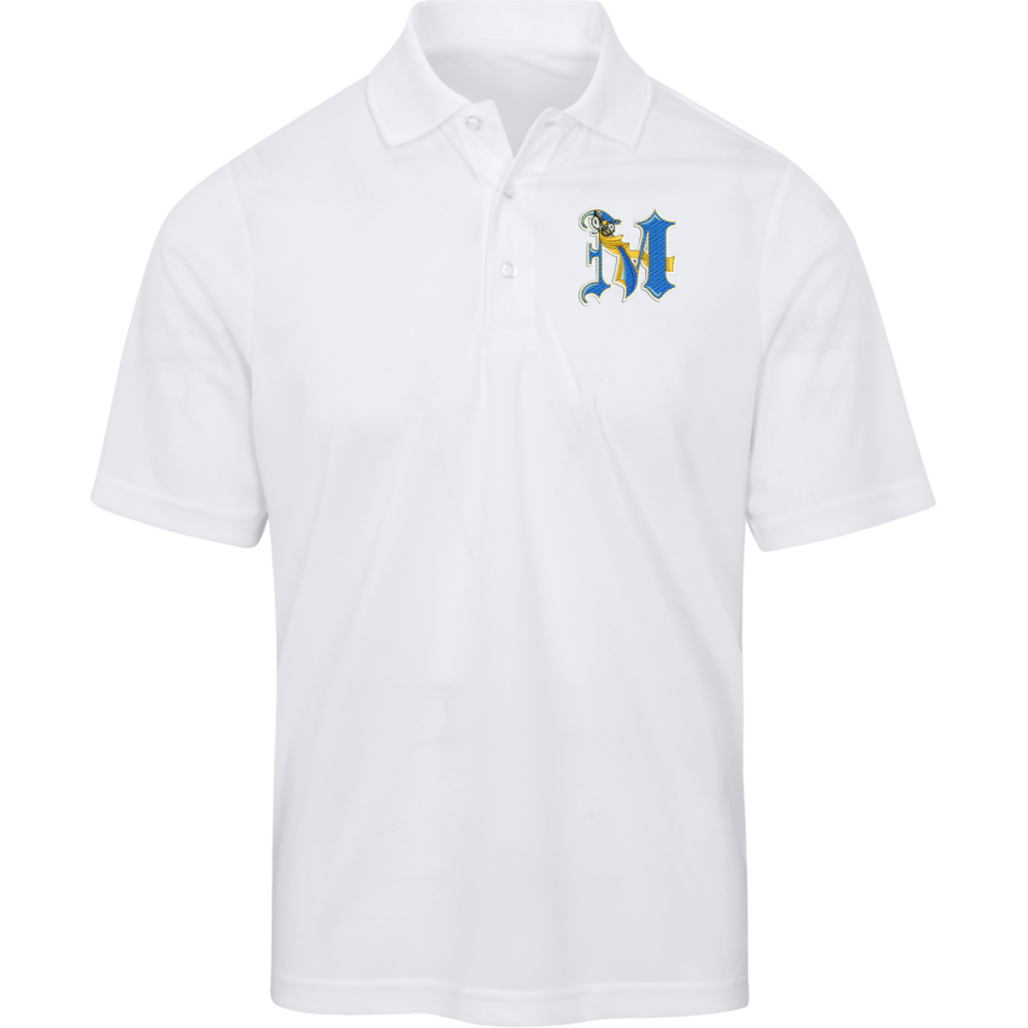 Mays Old English M 88181 Core 365 Mens Origin Pique Polo