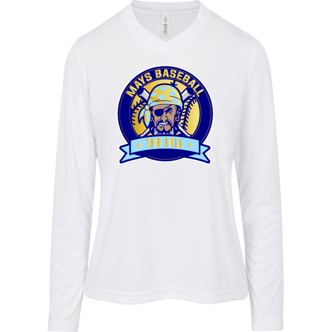Mays Baseball TT11WL Team 365 Womens Zone Long Sleeve Tee