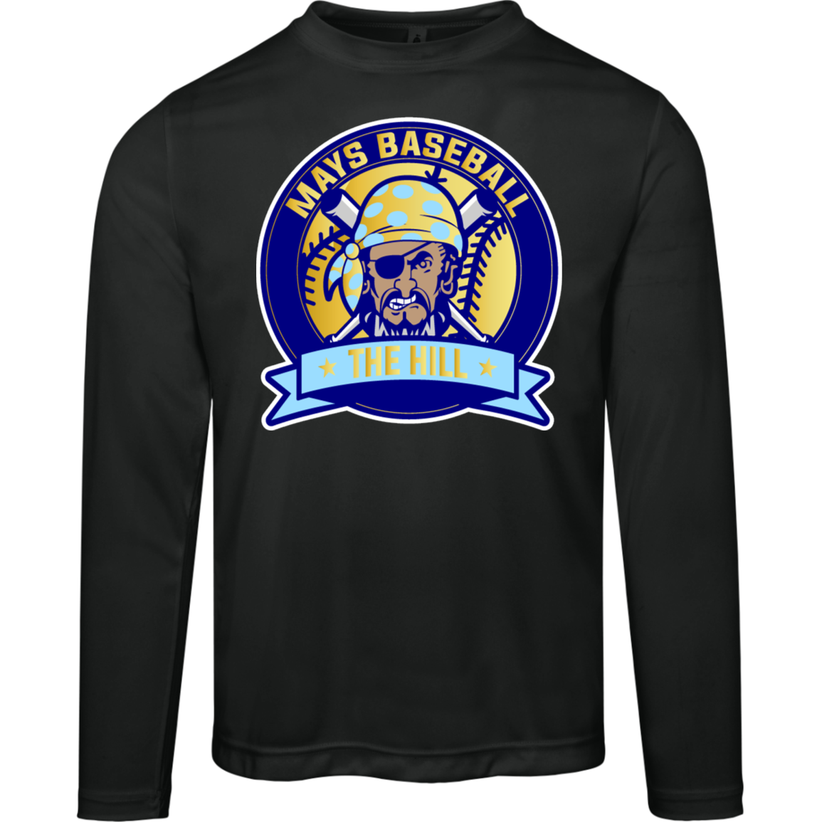 Mays Baseball TT11L Team 365 Mens Zone Long Sleeve Tee