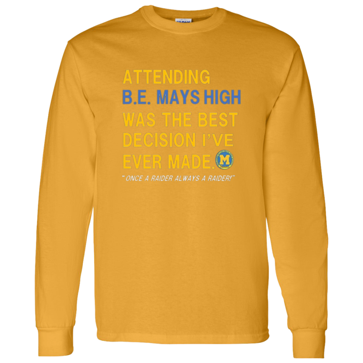 Mays Alum Edition G540 LS T-Shirt 5.3 oz.