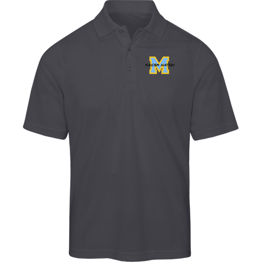 Mays Raider Nation 88181 Core 365 Mens Origin Pique Polo