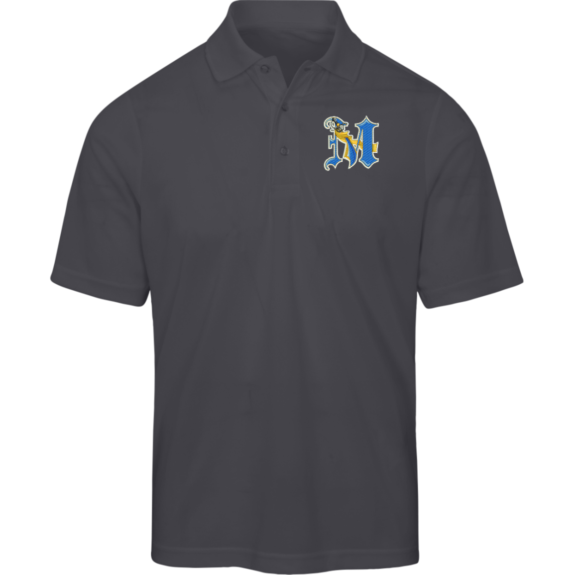 Mays Old English M 88181 Core 365 Mens Origin Pique Polo