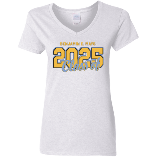 Mays c/o 2025 G500VL Ladies' 5.3 oz. V-Neck T-Shirt