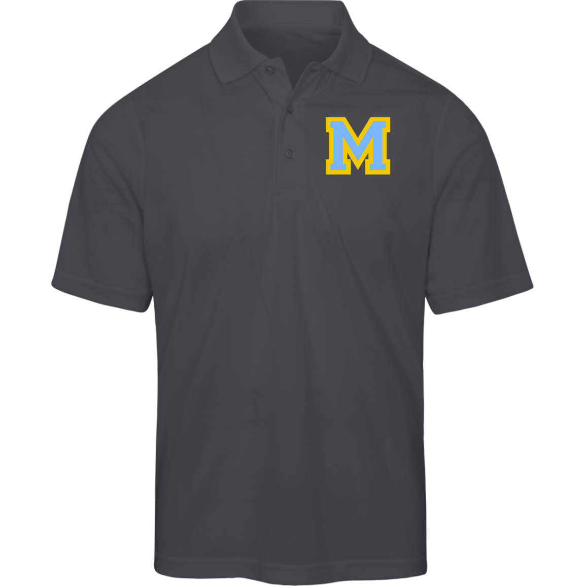 Mays M Blue 88181 Core 365 Mens Origin Pique Polo