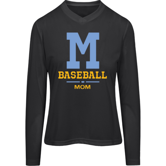 Mays Baseball Mom TT11WL Team 365 Womens Zone Long Sleeve Tee