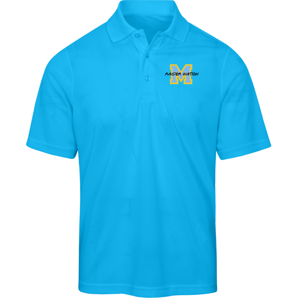 Mays Raider Nation 88181 Core 365 Mens Origin Pique Polo