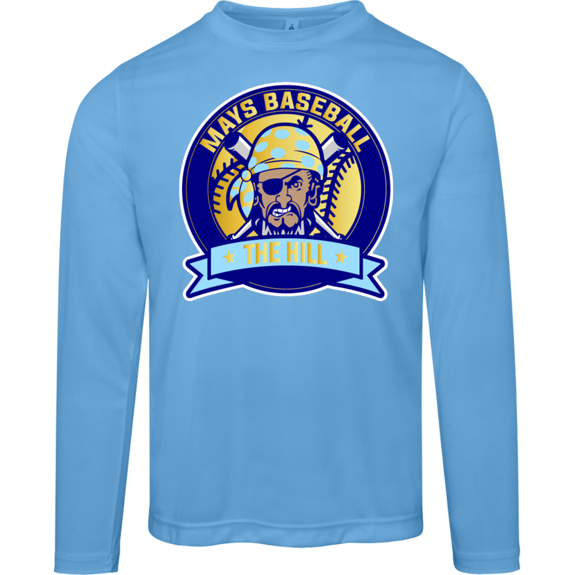 Mays Baseball TT11L Team 365 Mens Zone Long Sleeve Tee
