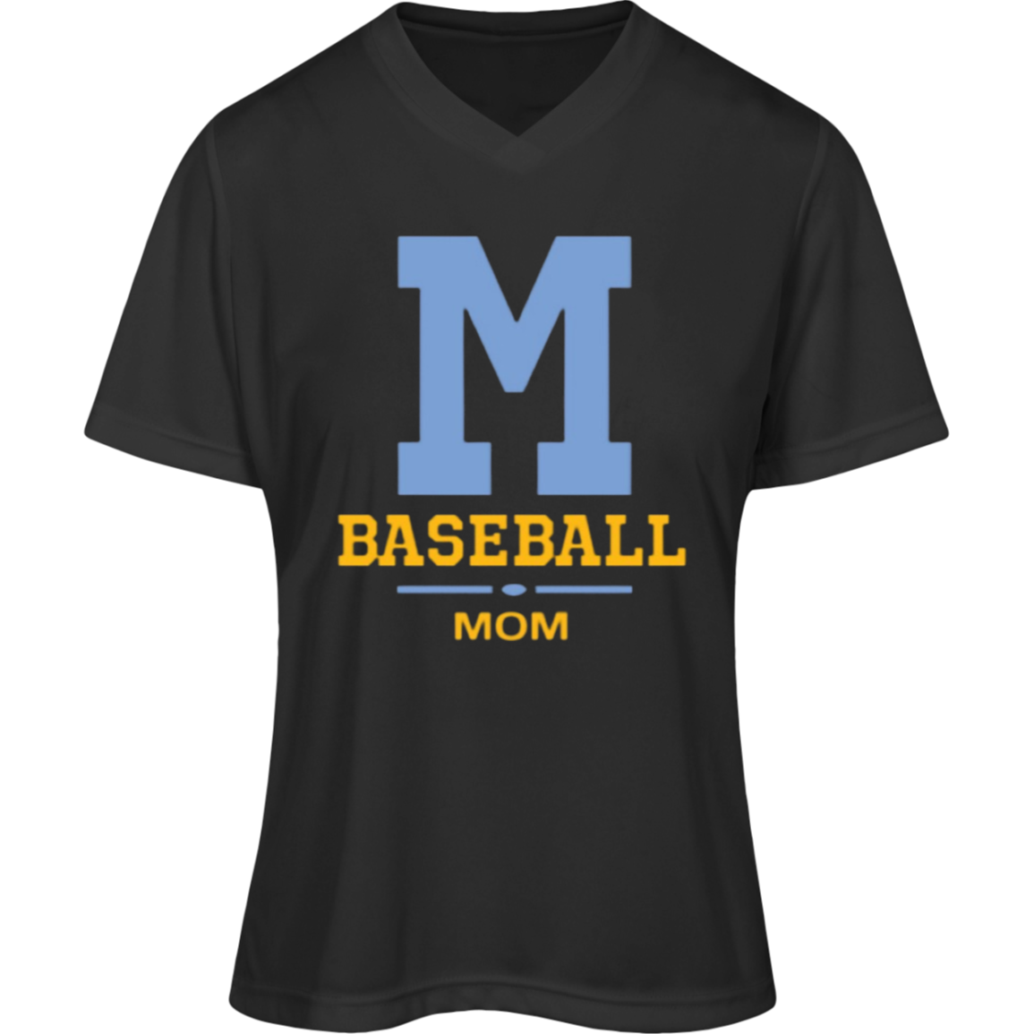 Mays Baseball Mom TT11W Team 365 Womens Zone Tee
