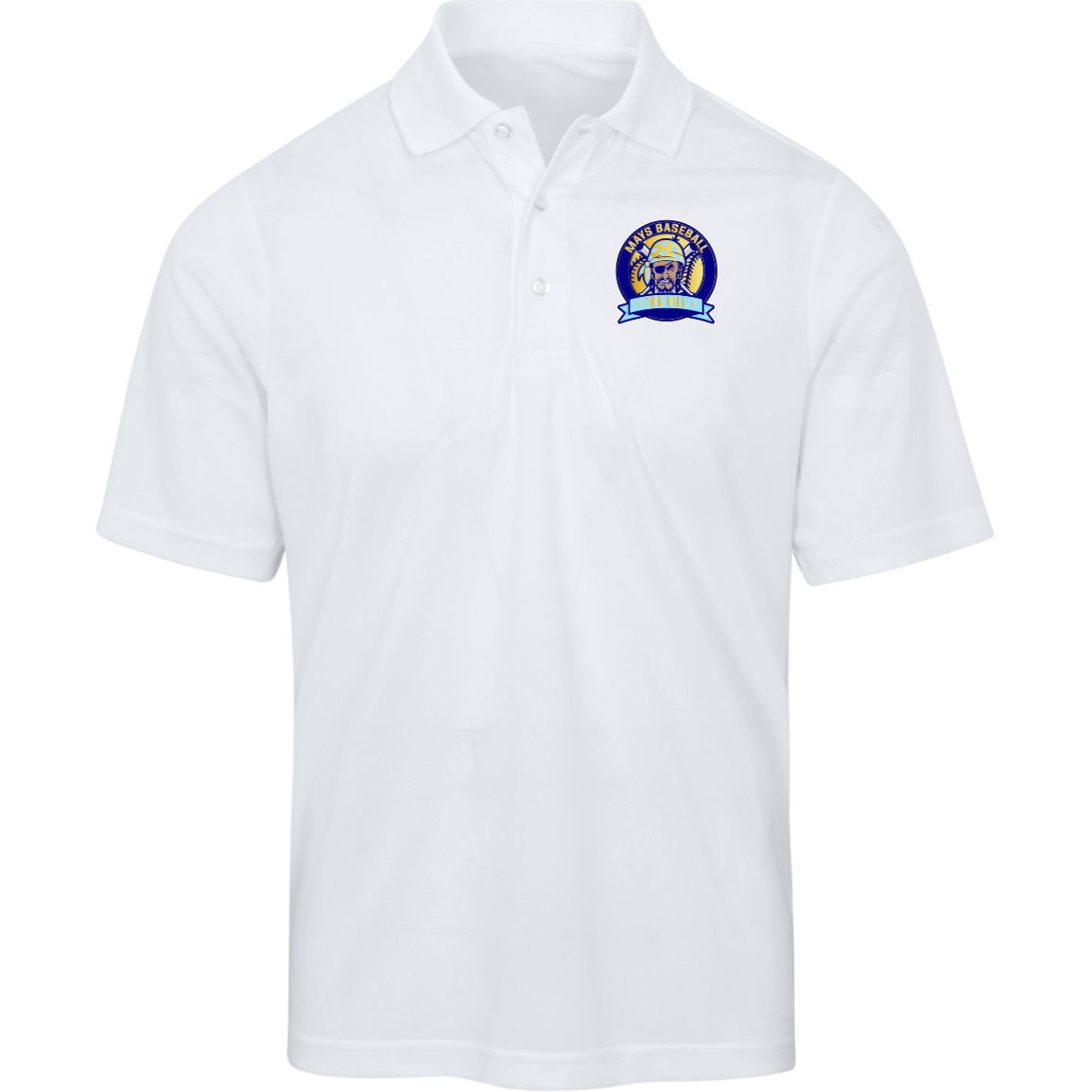 Mays Baseball 88181 Core 365 Mens Origin Pique Polo