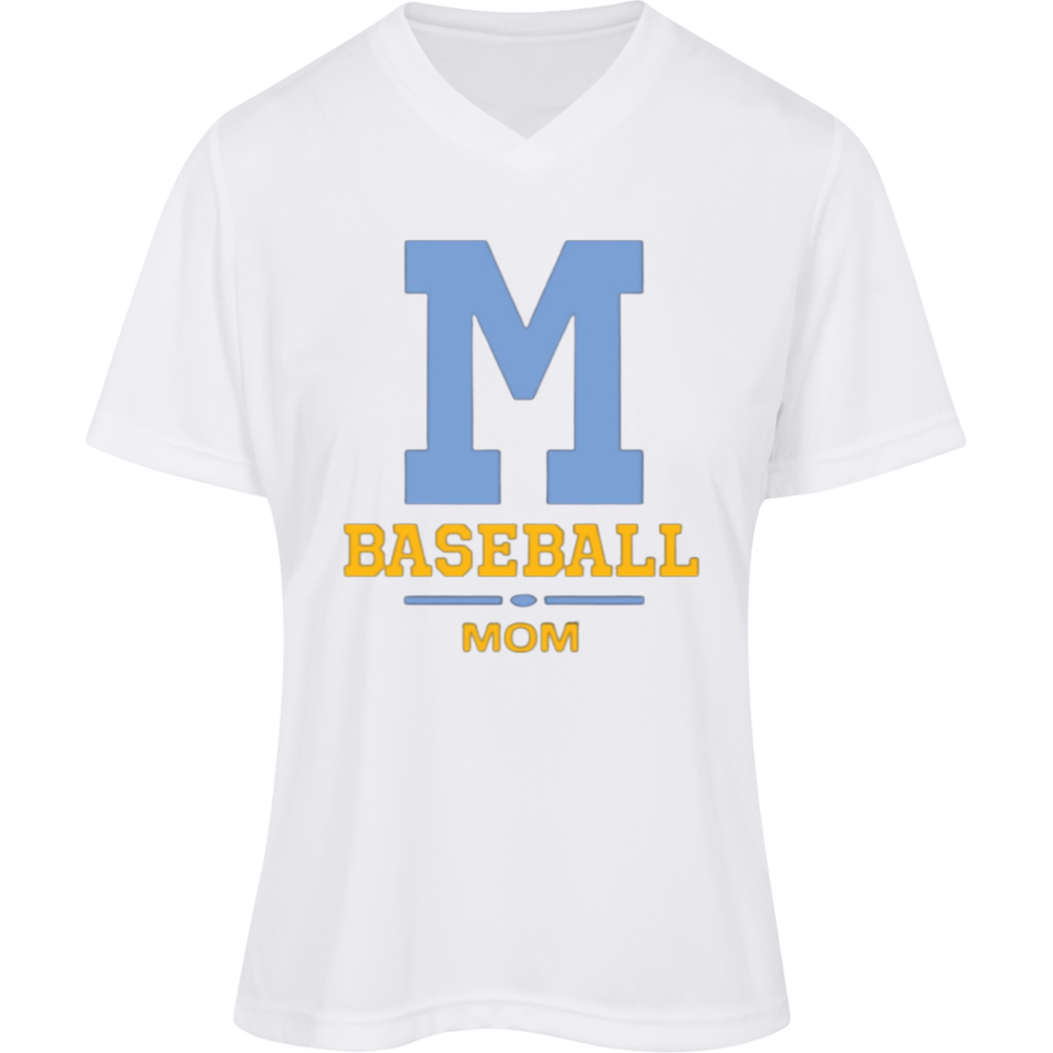 Mays Baseball Mom TT11W Team 365 Womens Zone Tee