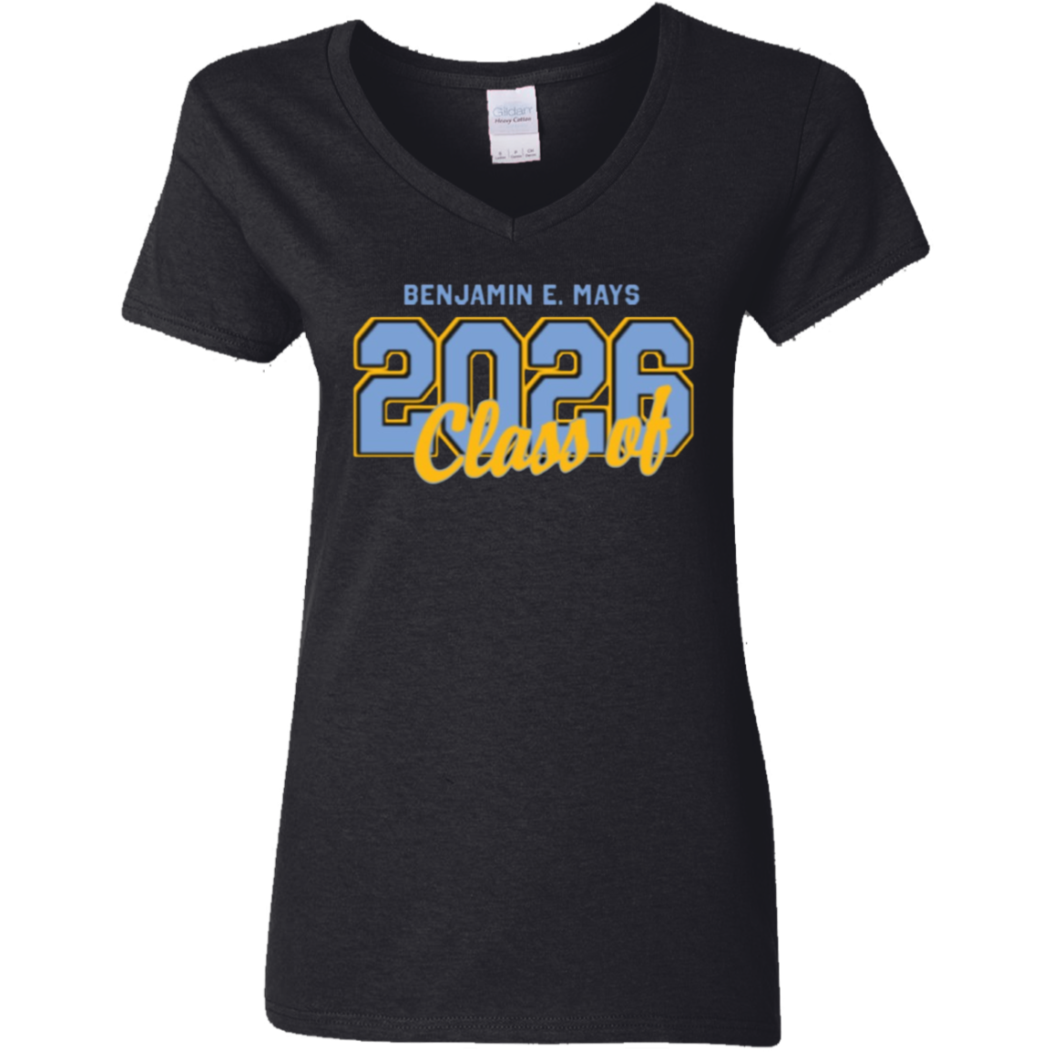 Mays c/o 2026 G500VL Ladies' 5.3 oz. V-Neck T-Shirt