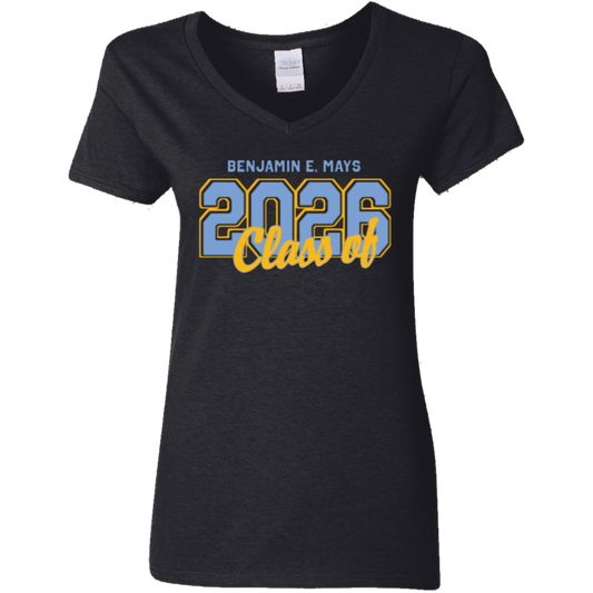 Mays c/o 2026 G500VL Ladies' 5.3 oz. V-Neck T-Shirt