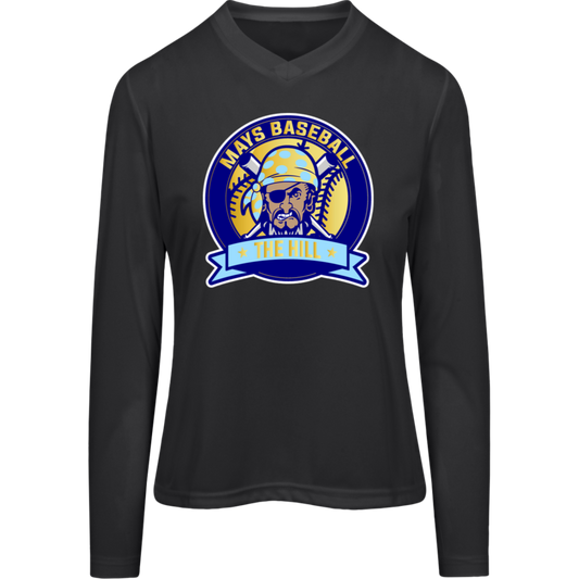 Mays Baseball TT11WL Team 365 Womens Zone Long Sleeve Tee