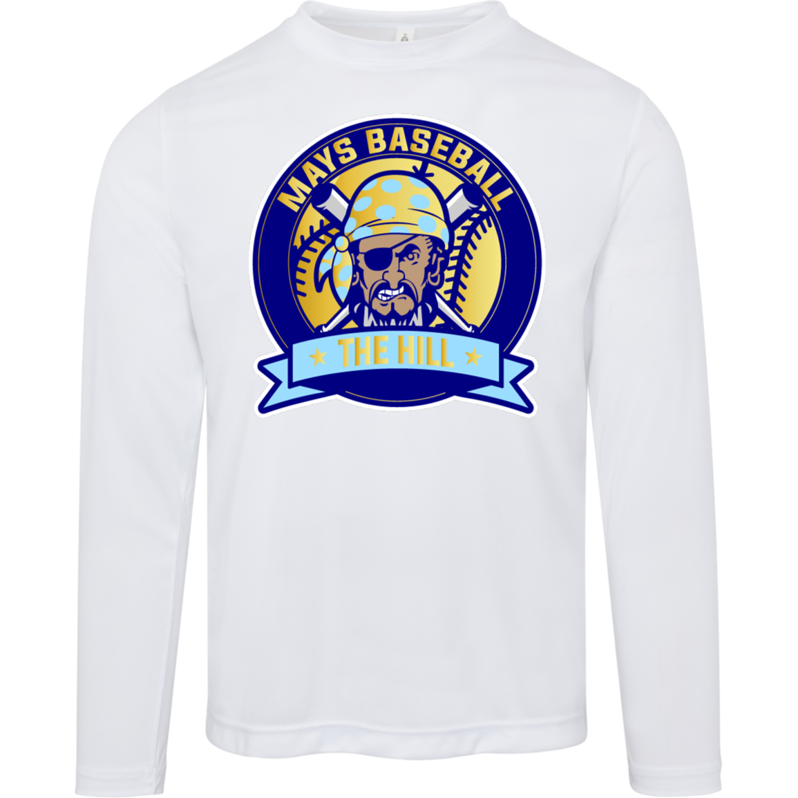 Mays Baseball TT11L Team 365 Mens Zone Long Sleeve Tee