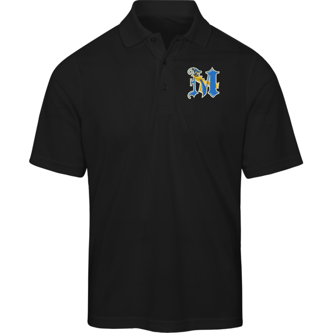 Mays Old English M 88181 Core 365 Mens Origin Pique Polo