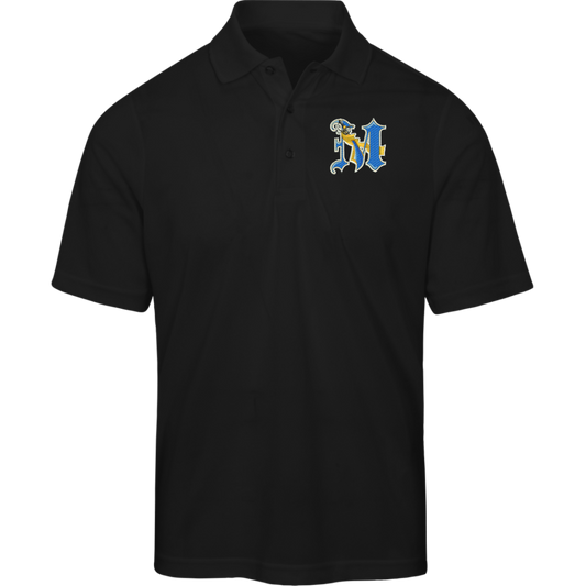 Mays Old English M 88181 Core 365 Mens Origin Pique Polo