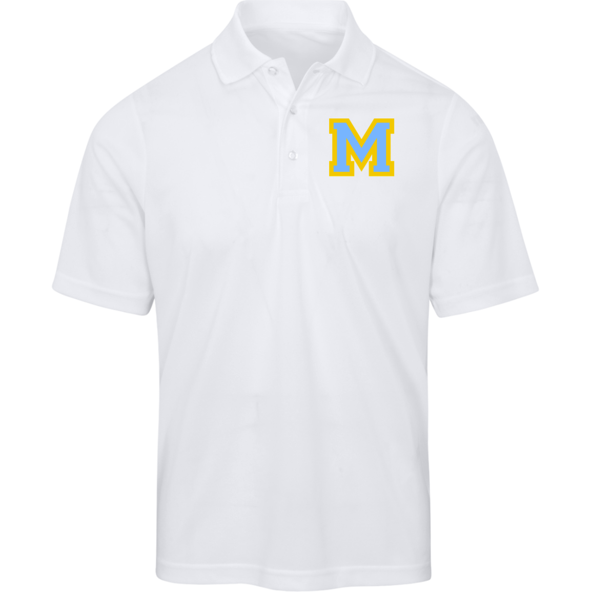 Mays M Blue 88181 Core 365 Mens Origin Pique Polo