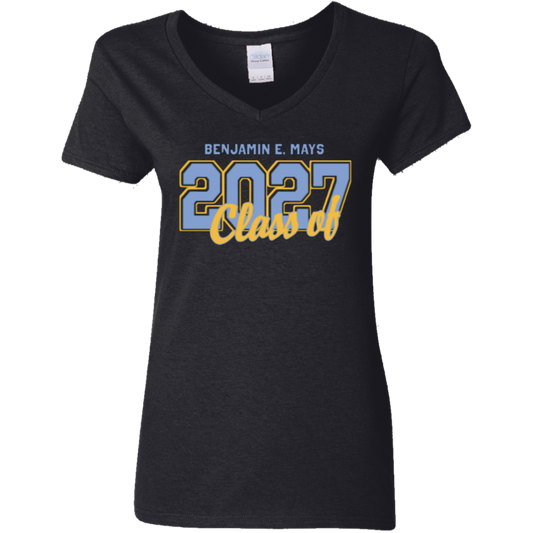 Mays c/o 2027 G500VL Ladies' 5.3 oz. V-Neck T-Shirt