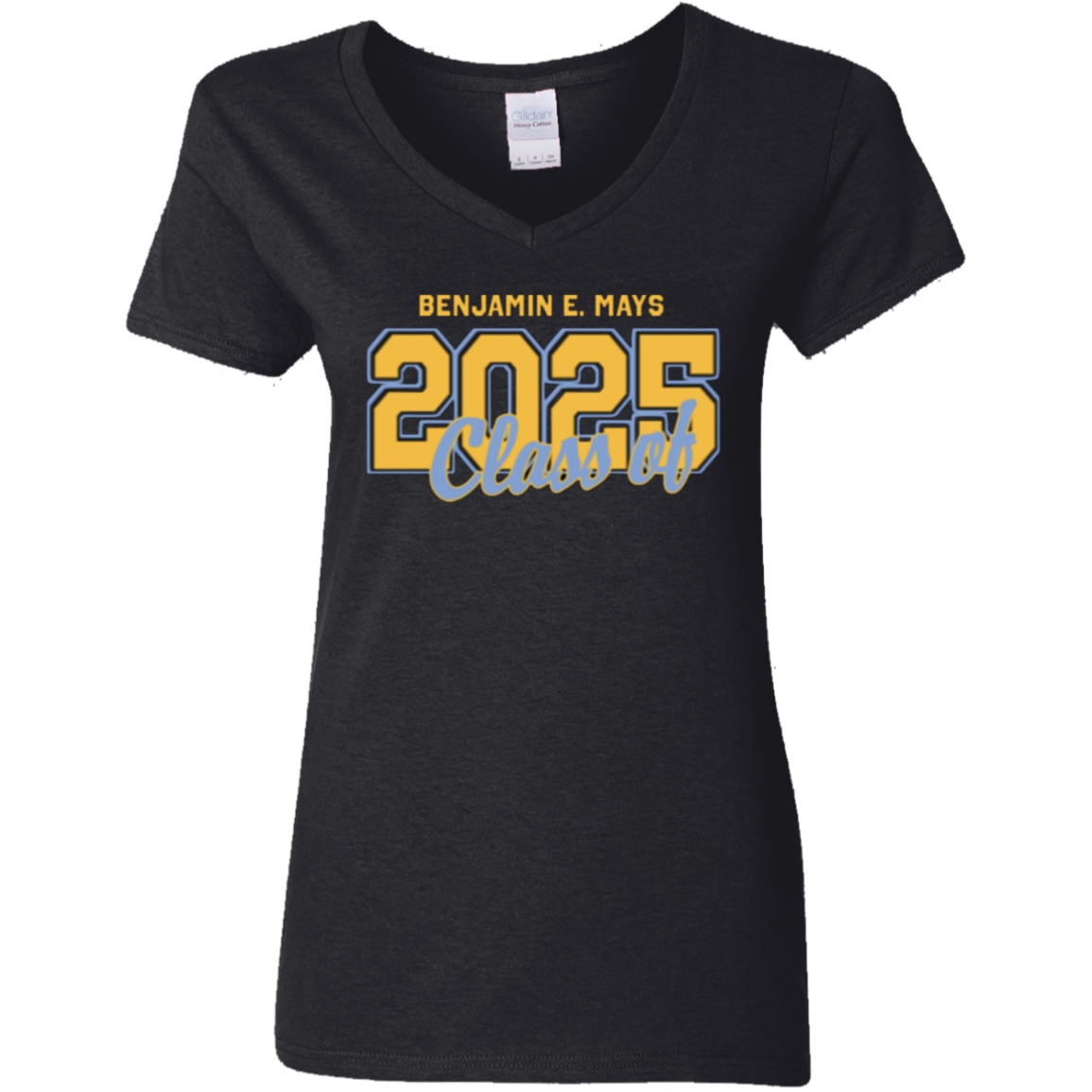 Mays c/o 2025 G500VL Ladies' 5.3 oz. V-Neck T-Shirt