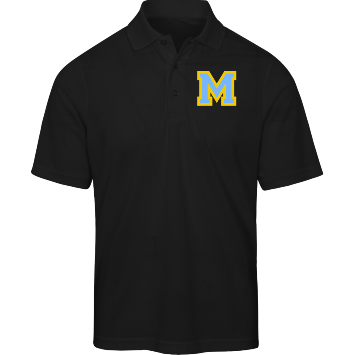 Mays M Blue 88181 Core 365 Mens Origin Pique Polo