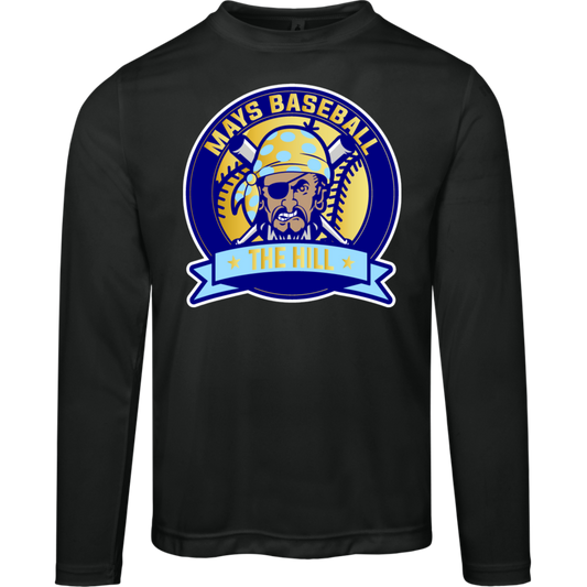 Mays Baseball TT11L Team 365 Mens Zone Long Sleeve Tee