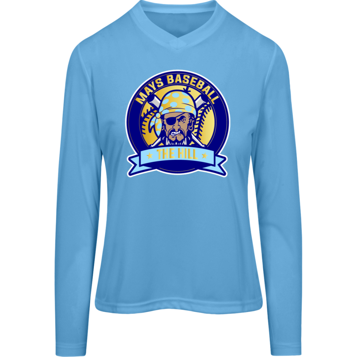 Mays Baseball TT11WL Team 365 Womens Zone Long Sleeve Tee