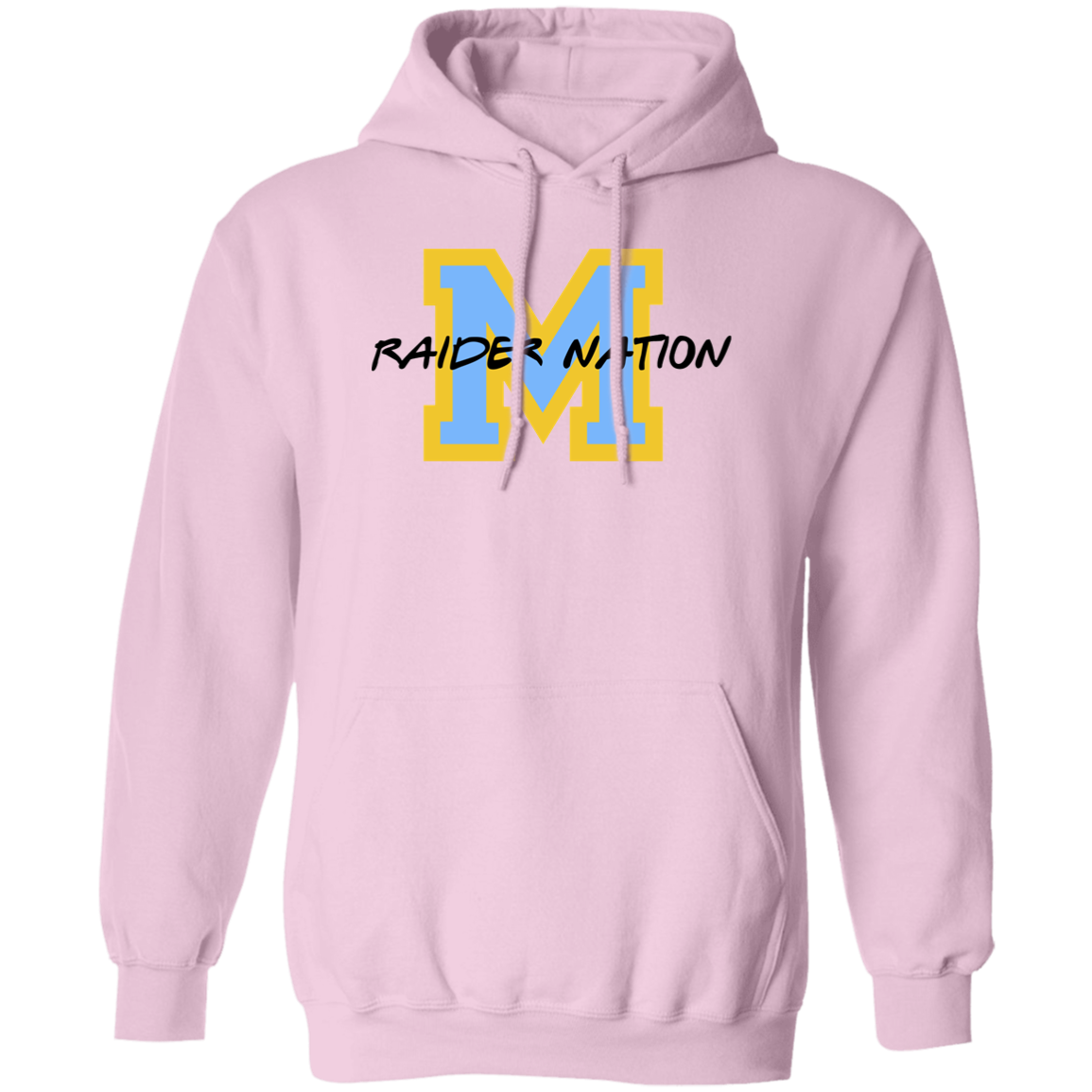 M Raider Nation G185 Heavy Pullover Hoodie