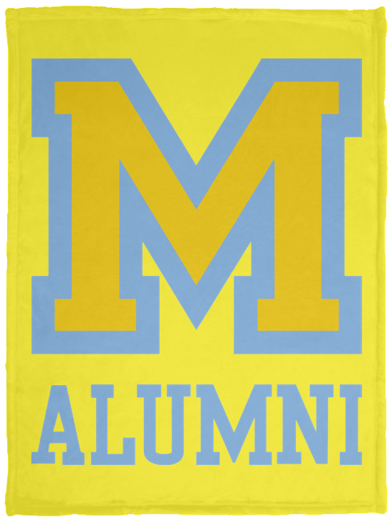 M Alum gold VPS Cozy Plush Fleece Blanket - 30x40