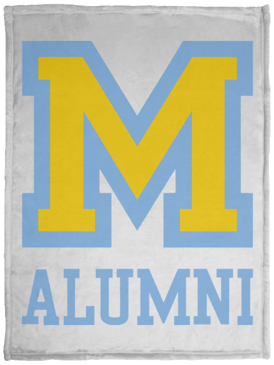 M Alum gold VPS Cozy Plush Fleece Blanket - 30x40