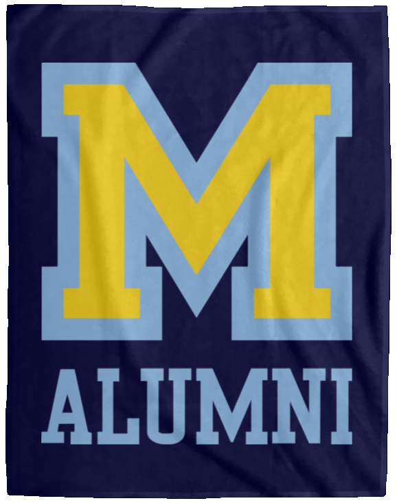 M Alum gold VPL Cozy Plush Fleece Blanket - 60x80