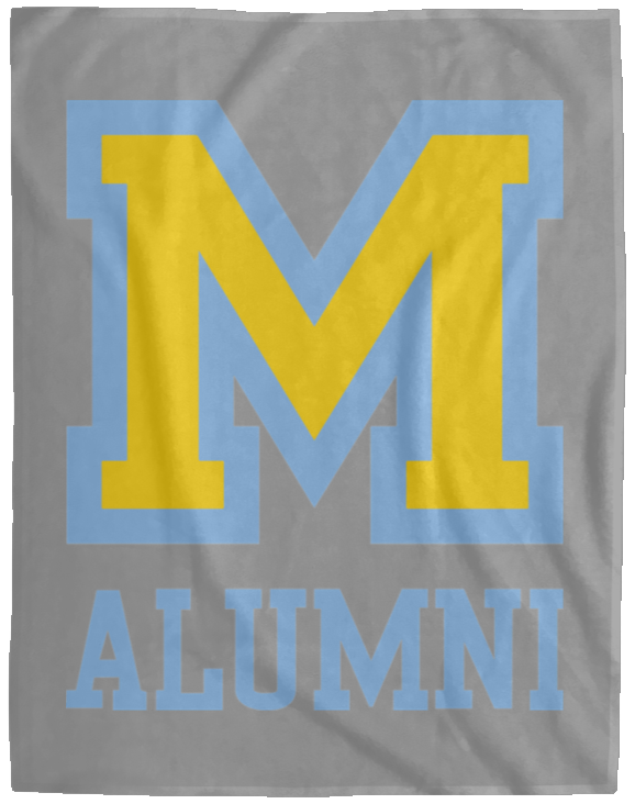 M Alum gold VPL Cozy Plush Fleece Blanket - 60x80
