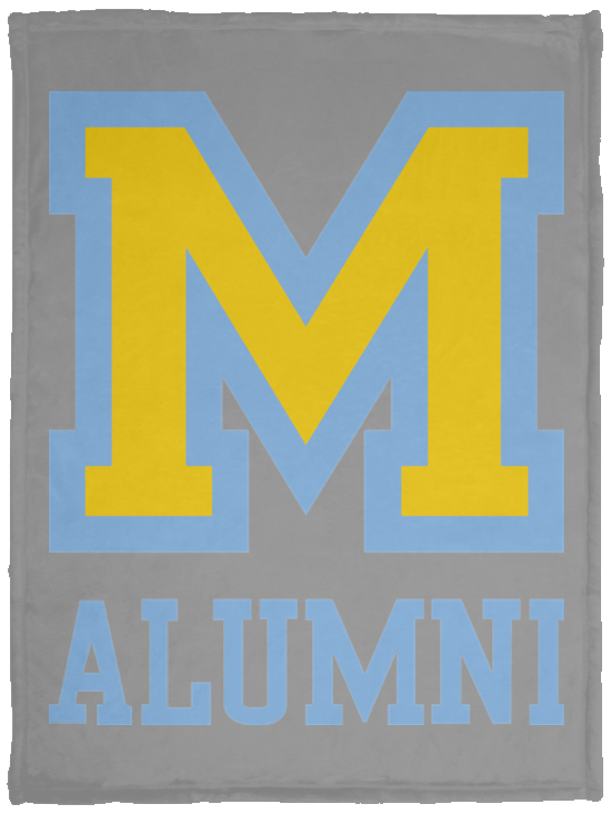 M Alum gold VPS Cozy Plush Fleece Blanket - 30x40