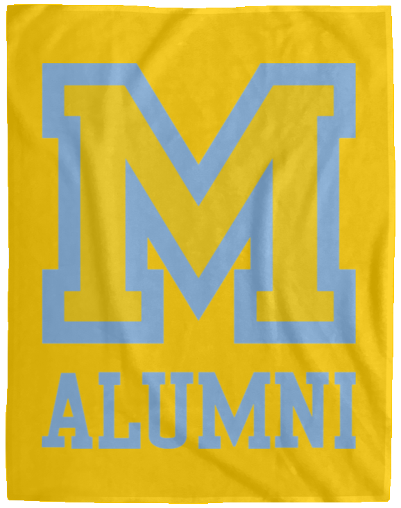 M Alum gold VPL Cozy Plush Fleece Blanket - 60x80