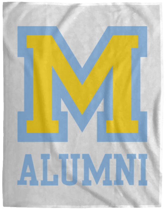 M Alum gold VPL Cozy Plush Fleece Blanket - 60x80