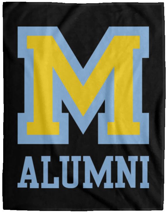 M Alum gold VPL Cozy Plush Fleece Blanket - 60x80