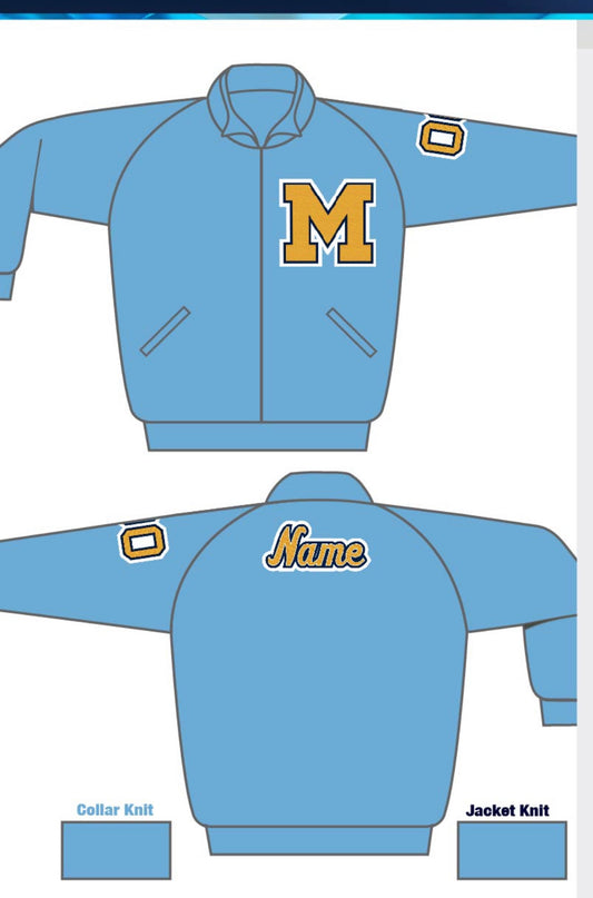 Mays Soft-shell Letterman Jacket