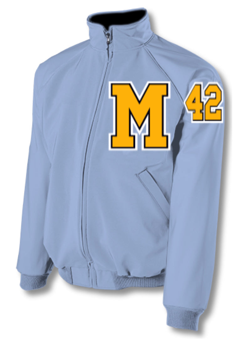 Mays Soft-shell Letterman Jacket
